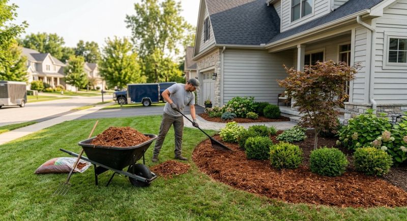 Garden Mulch Installation in Honolulu, HI